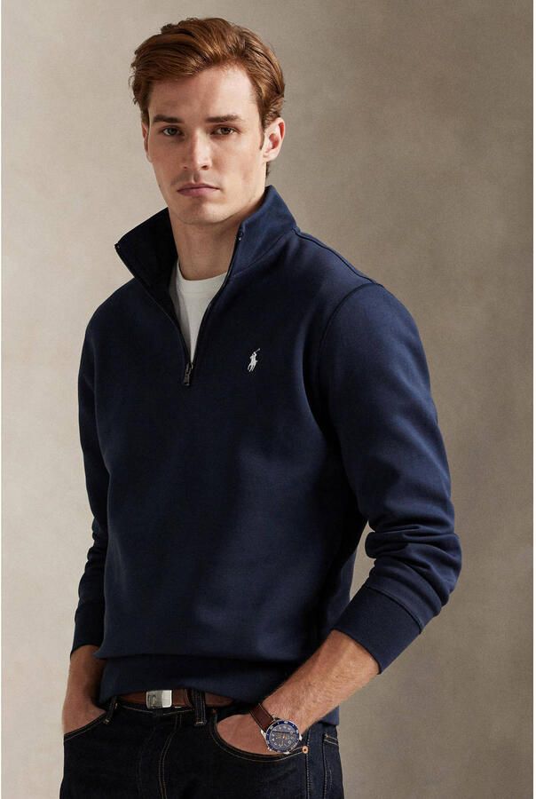 Polo Ralph Lauren Regular fit schipperstrui met schipperskraag model 'Double' - Foto 2