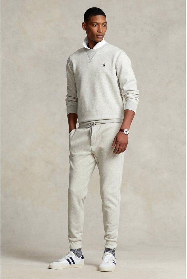 Polo Ralph Lauren Grijze Sweater Ronde Hals Katoenmix Gray Heren