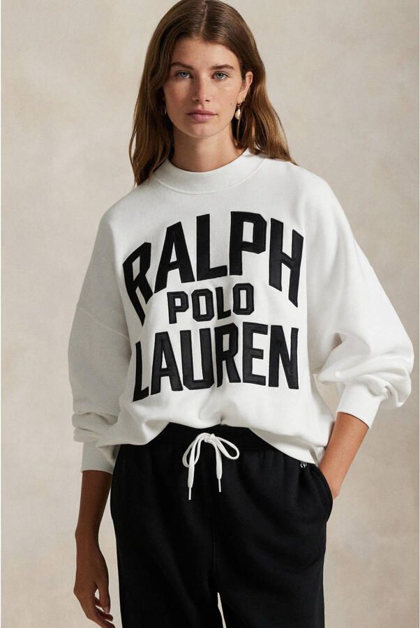 Polo Ralph Lauren Oversized sweatshirt met labelstitching