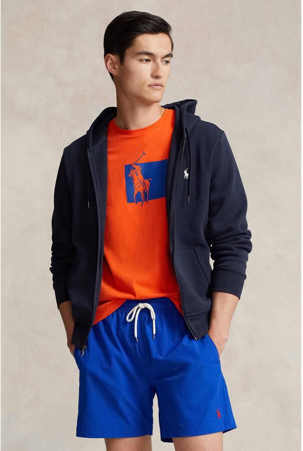 Polo Ralph Lauren Sweater SWEATSHIRT A CAPUCHE ZIPPE EN JOGGING DOUBLE KNIT TECH LOGO PONY