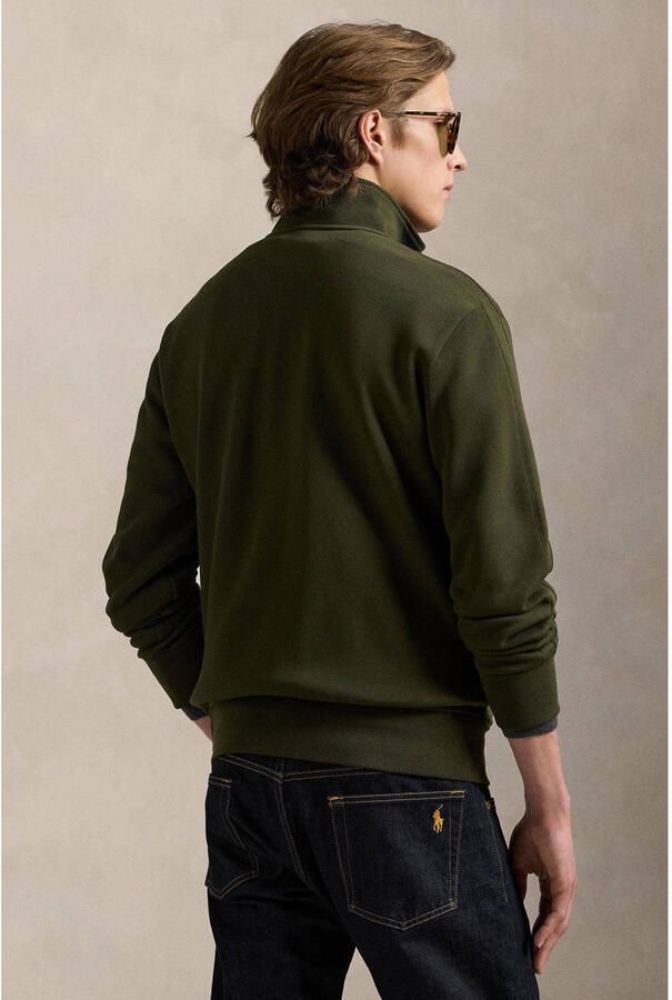 Polo Ralph Lauren Long Sleeve Fullzip Sweatshirt Men Trainingspakken groen Maat XXL Kleding