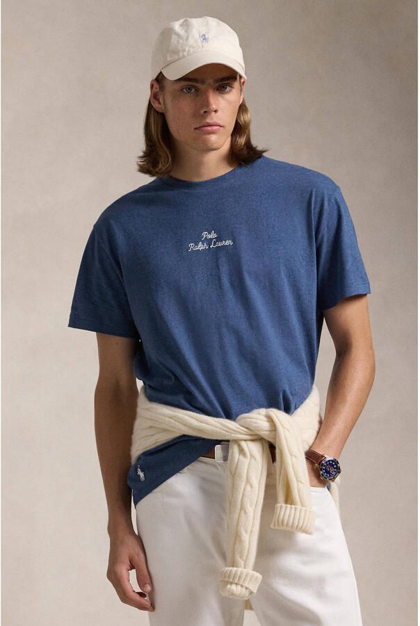 Polo Ralph Lauren Regular fit T-shirt met labelstitching - Foto 2