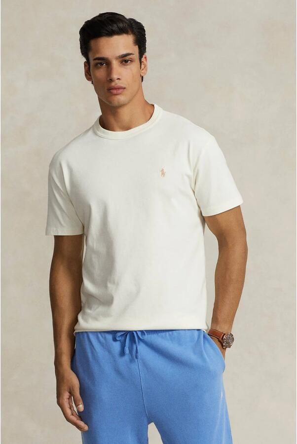 Ralph Lauren Klassieke Fit Polo T-shirt met Geborduurd Logo White Heren - Foto 2