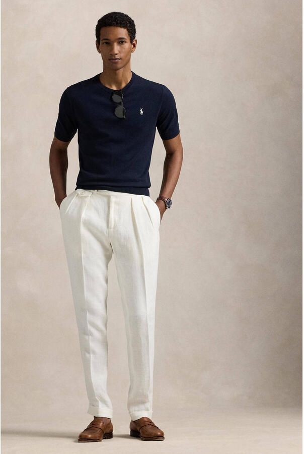 Polo Ralph Lauren Gebreid shirt met ronde hals en labelstitching - Foto 2