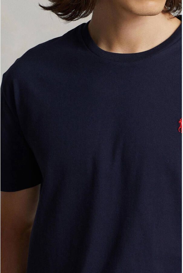 Polo Ralph Lauren Inkt Katoenen T-shirt Klassiek Design Stijl 710680785 004 Black Heren - Foto 2