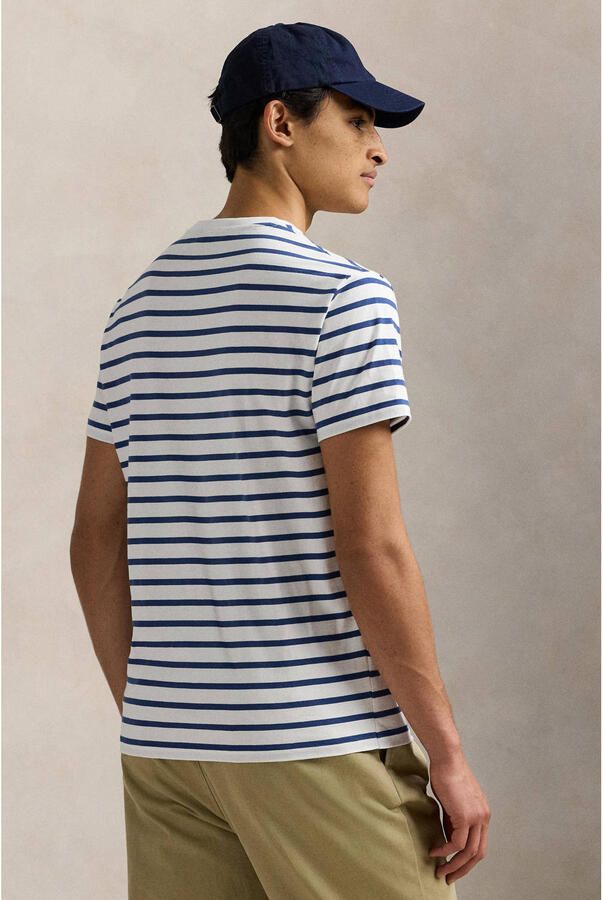 Polo Ralph Lauren Custom slim fit T-shirt met labelstitching