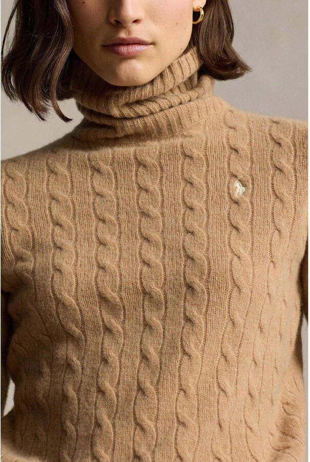 Polo Ralph Lauren Regular fit gebreide pullover van een mix van katoen en kasjmier - Foto 2