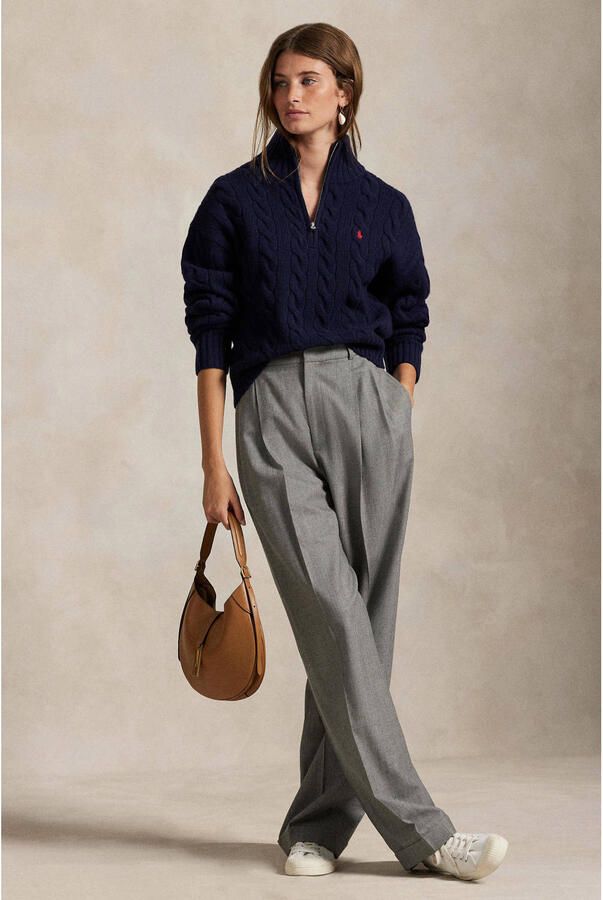 Polo Ralph Lauren Schipperstrui van wolmix met kasjmier - Foto 2