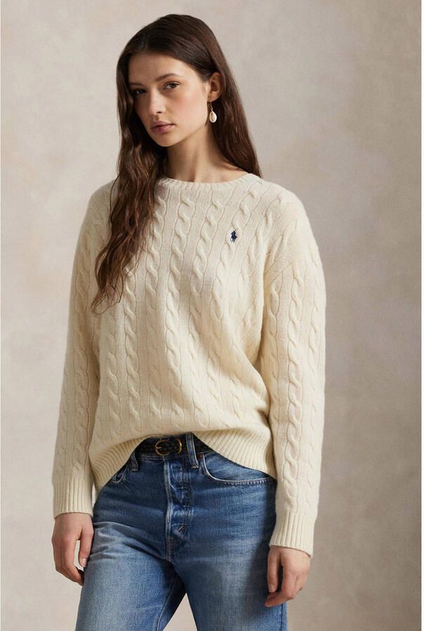 Polo Ralph Lauren Gebreide pullover van een mix van wol en kasjmier model 'JULIANNA' - Foto 2