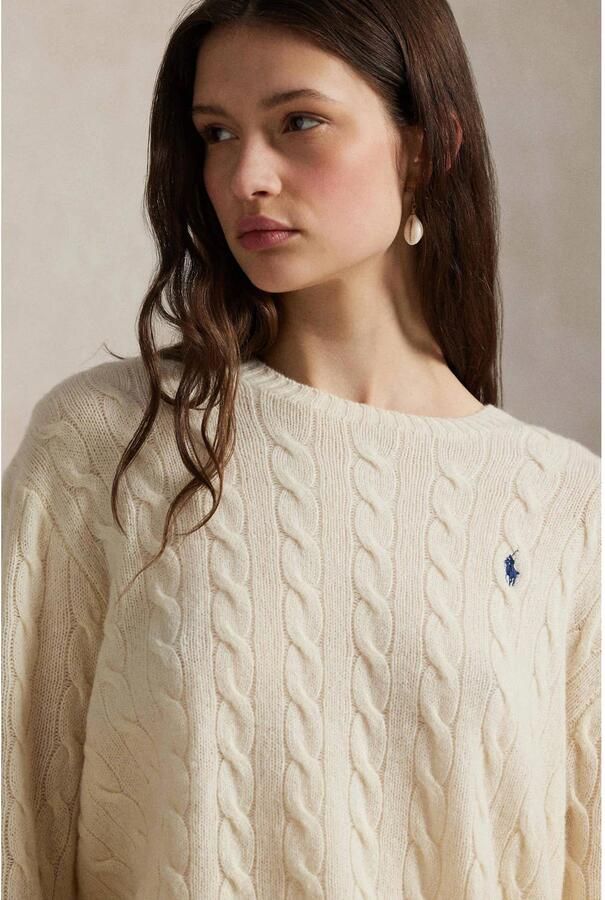 Polo Ralph Lauren Gebreide pullover van een mix van wol en kasjmier model 'JULIANNA'