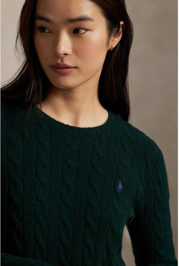 Polo Ralph Lauren Gebreide pullover van een mix van wol en kasjmier model 'JULIANNA'