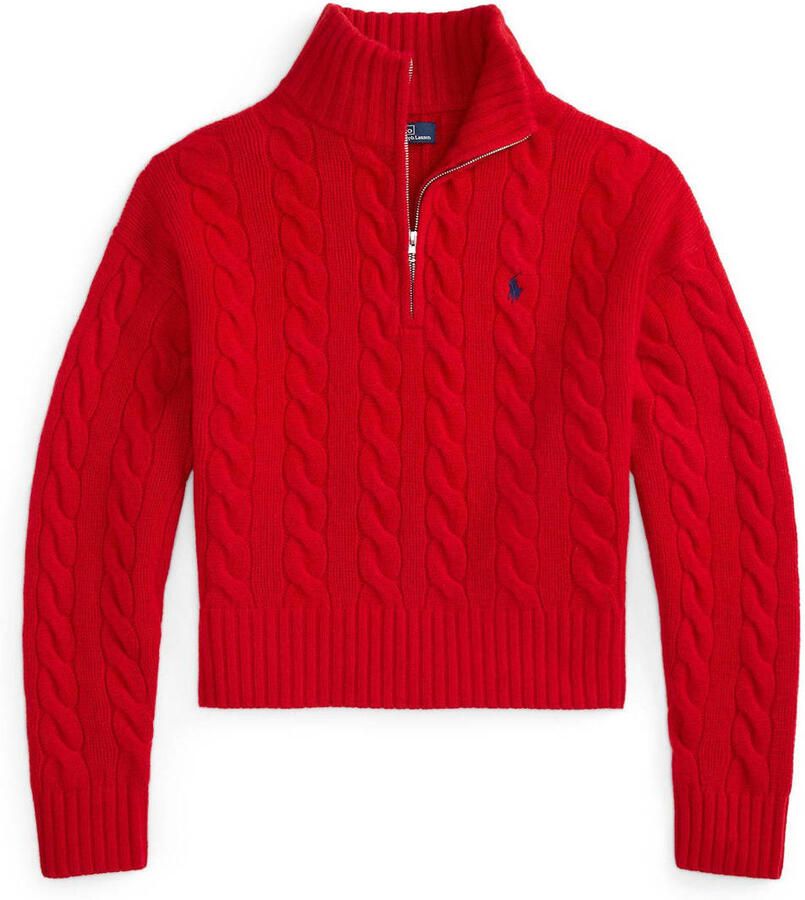 Polo Ralph Lauren Schipperstrui van wolmix met kasjmier