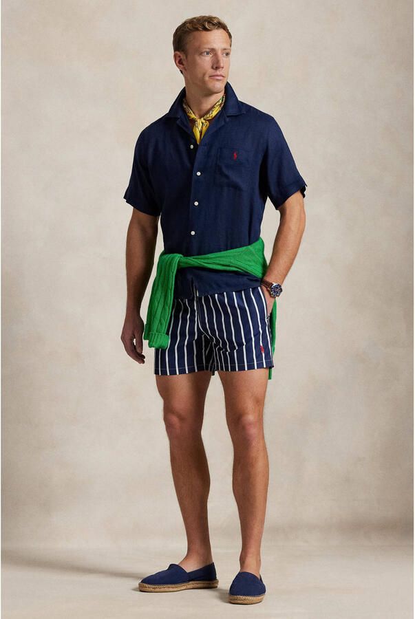 Polo Ralph Lauren Relaxed fit zwembroek met tunnekoord model 'TRAVELER' - Foto 3