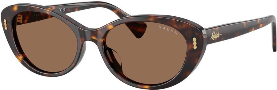 Ralph Lauren zonnebril 0RA5350U met tortoise print donkerbruin