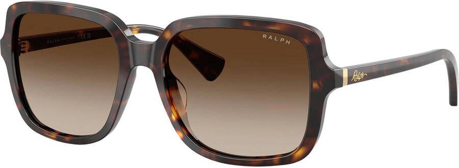Ralph Lauren zonnebril met tortoise print 0RA5333U bruin