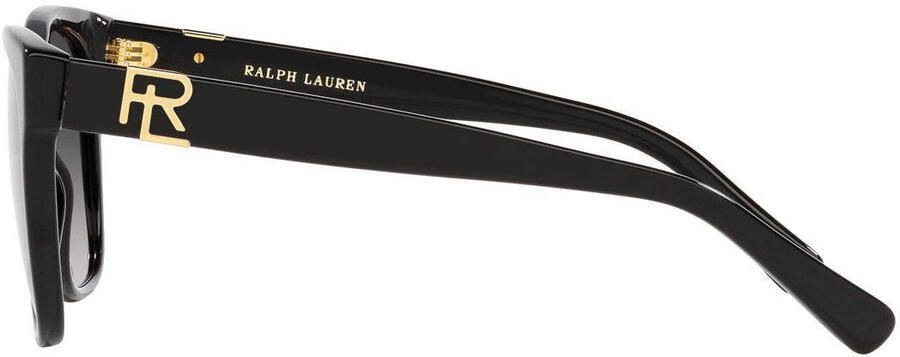 Ralph Lauren Zwarte Grijze Zonnebril THE Ricky II RL 8212 Black - Foto 2