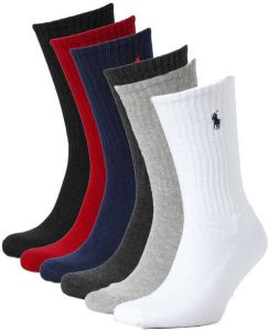 Polo Ralph Lauren High socks ASX110 6 PACK COTTON