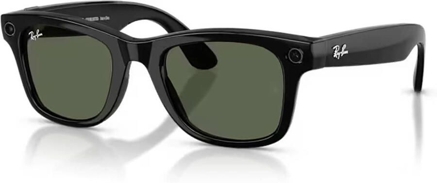 Ray-Ban Meta zonnebril Wayfarer Gen 2 glanzend zwart
