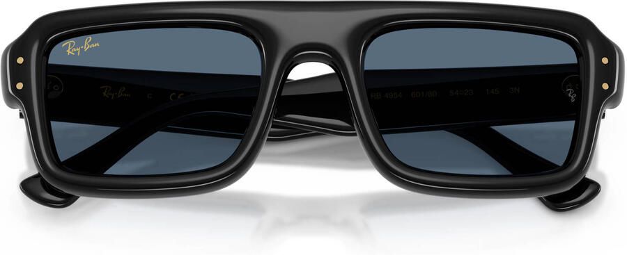 Ray-Ban x A$AP Rocky zonnebril 0RB4954 zwart blauw - Foto 2