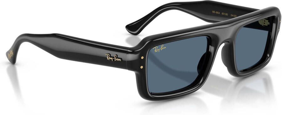 Ray-Ban x A$AP Rocky zonnebril 0RB4954 zwart blauw - Foto 3