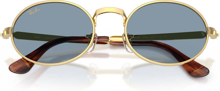 Ray-Ban x A$AP Rocky zonnebril RB3931 goudkleurig blauw - Foto 3