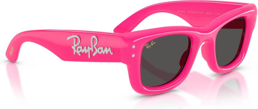 Ray-Ban x A$AP Rocky zonnebril Wayfarer Puffer roze - Foto 2
