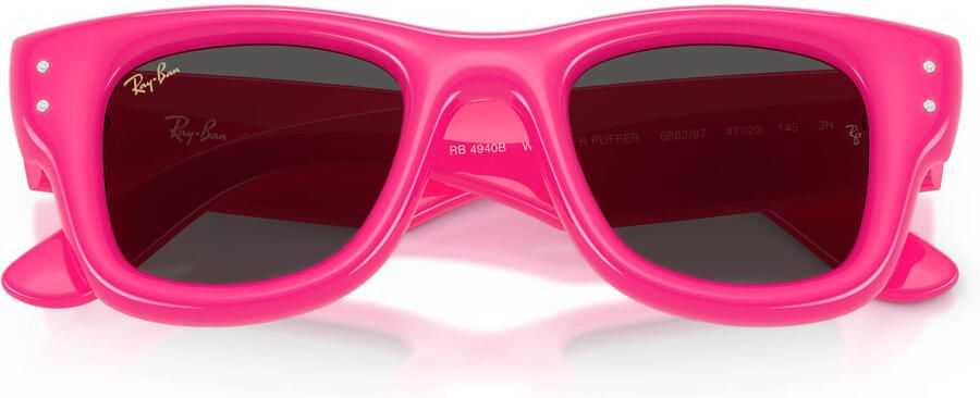 Ray-Ban x A$AP Rocky zonnebril Wayfarer Puffer roze - Foto 3