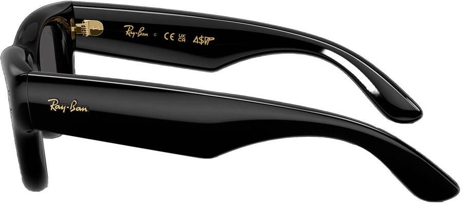 Ray-Ban x A$AP Rocky zonnebril Wayfarer Puffer zwart goudkleurig - Foto 2