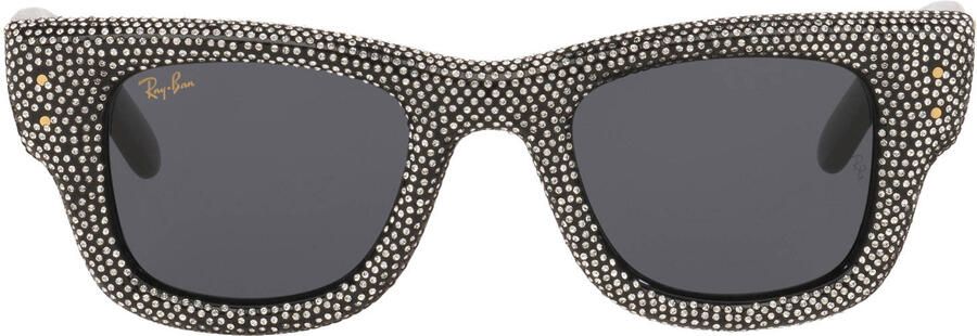 Ray-Ban x A$AP Rocky zonnebril Wayfarer Puffer zwart zilverkleurig - Foto 3