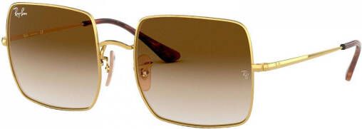 Ray-Ban Rb1971 Square Zonnebril Square 1971 Classic Yellow Dames