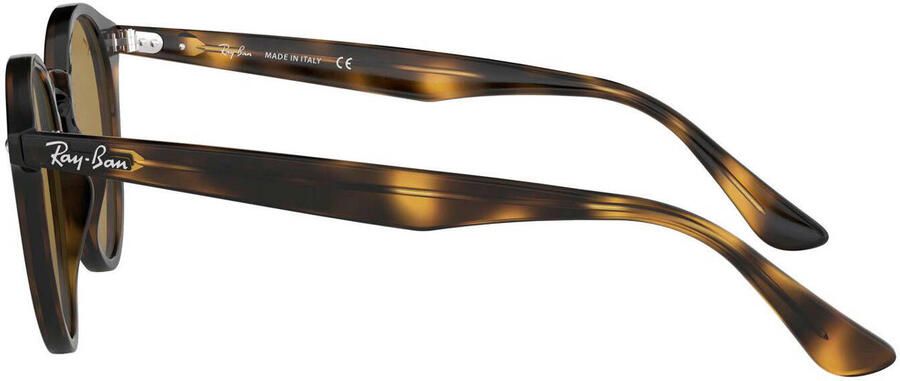Ray-Ban zonnebril 0RB2180 met tortoise print bruin - Foto 3