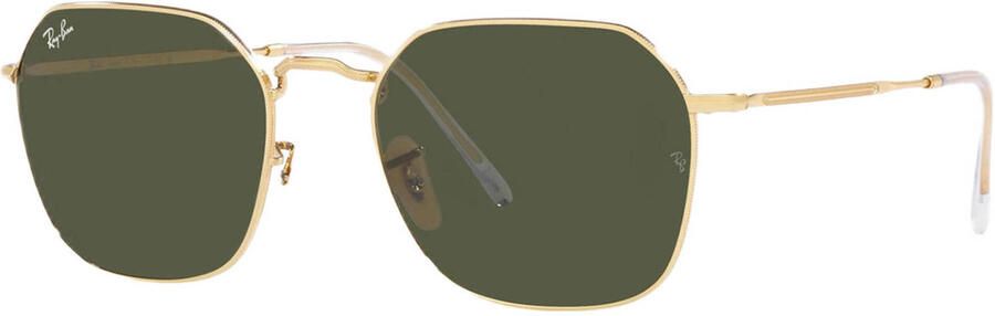Ray-Ban Zonnebril met metalen montuur en verstelbare neuspads Brown - Foto 6