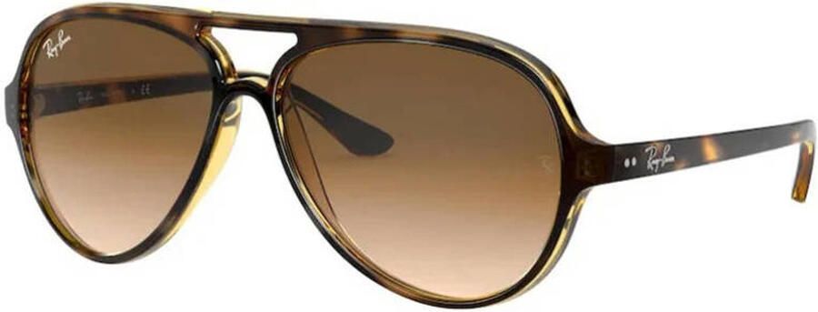 Ray-Ban Katten 5000 klassieker Black Brown Heren Unisex