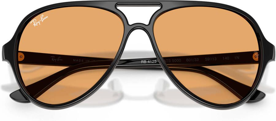 Ray-Ban zonnebril 0RB4125 zwart oranje - Foto 3