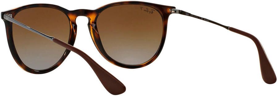 Ray-Ban Erika klassiek gepolariseerd Erika Rb4171 Gepolariseerde Zonnebril Brown Dames - Foto 4