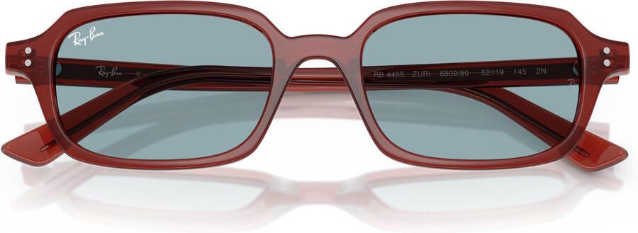 Ray-Ban zonnebril 0RB4455 rood - Foto 3
