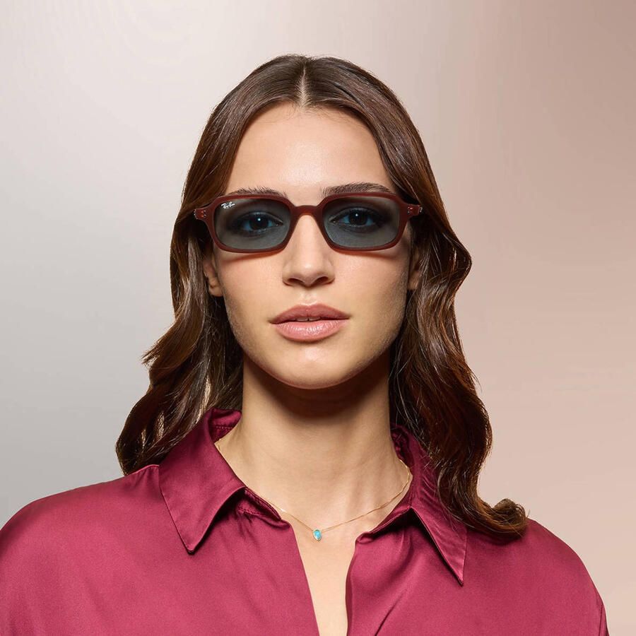 Ray-Ban zonnebril 0RB4455 rood - Foto 2
