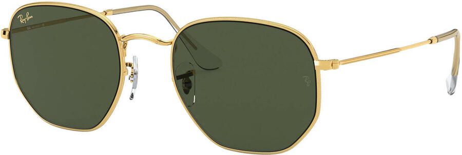 Ray-Ban zonnebril HEXAGONAL goudkleurig