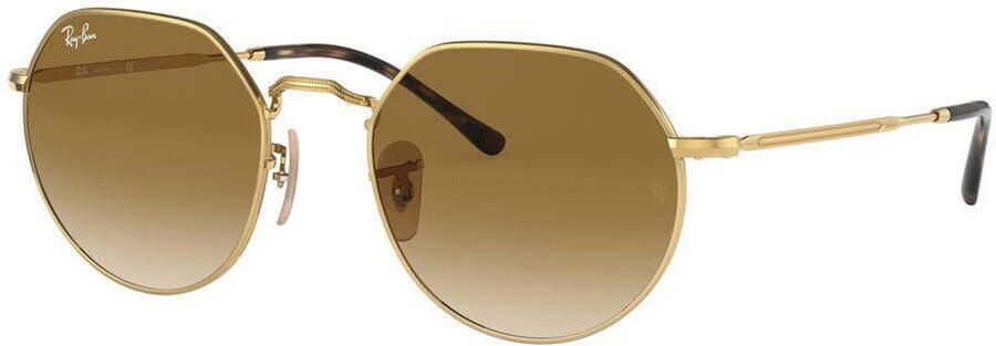 Ray-Ban zonnebril JACK goudkleurig