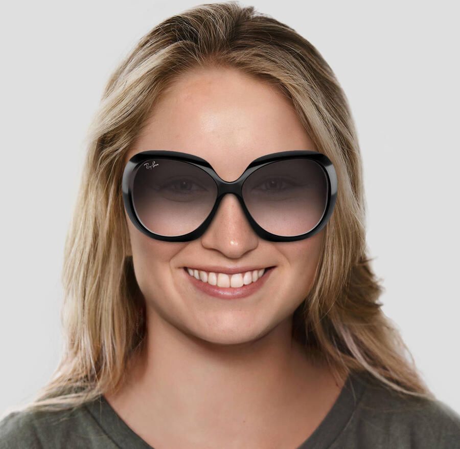 Ray-Ban Jackie OHH II Moderne Oversized Zonnebril Black Dames - Foto 2