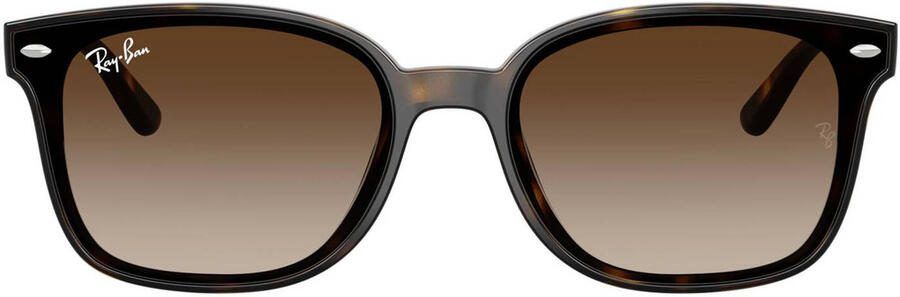 Ray-Ban zonnebril met tortoise print 0RB4461D bruin - Foto 2