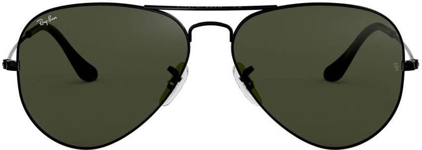 Ray-Ban Aviator Zonnebril Black Heren - Foto 3
