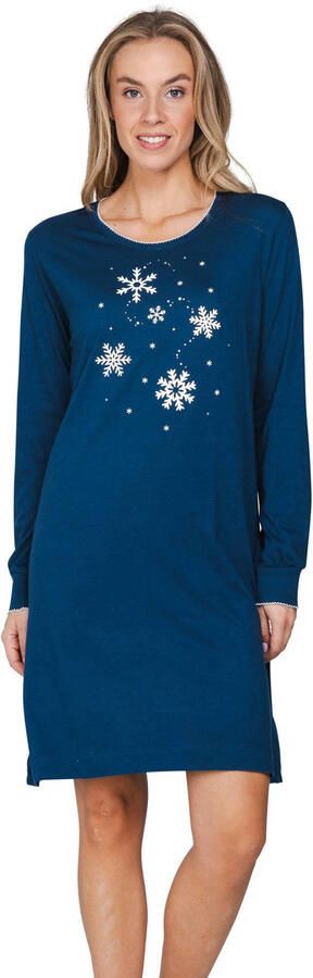 Rebelle nachthemd donkerblauw