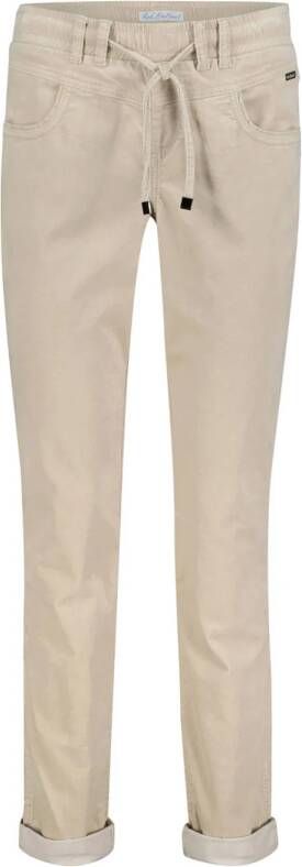 Red Button fluwelen tapered fit chino Tessy velvet stone