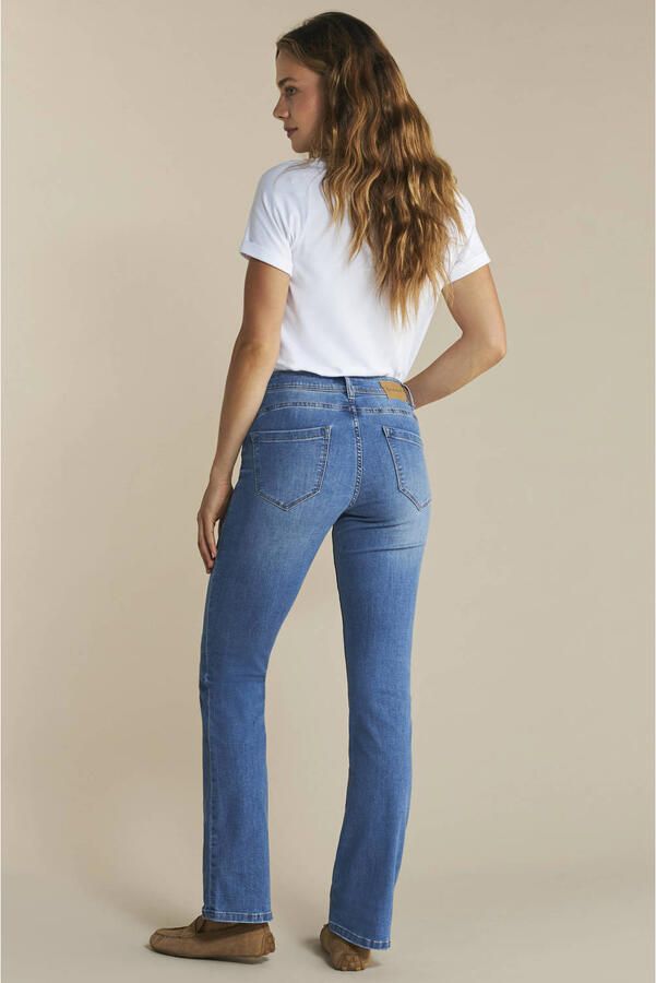 Red Button Babette high waist flared jeans medium blue denim - Foto 3