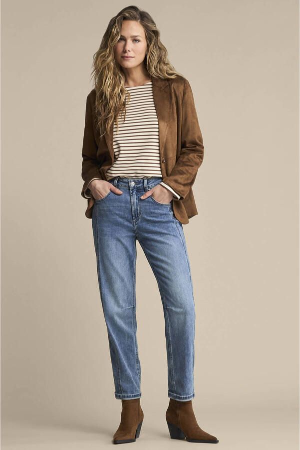 Red Button barrel jeans stonewashed