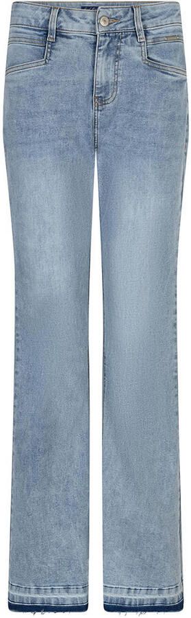 Red Button Bibette Released Hem high waist straight leg jeans light blue denim - Foto 2