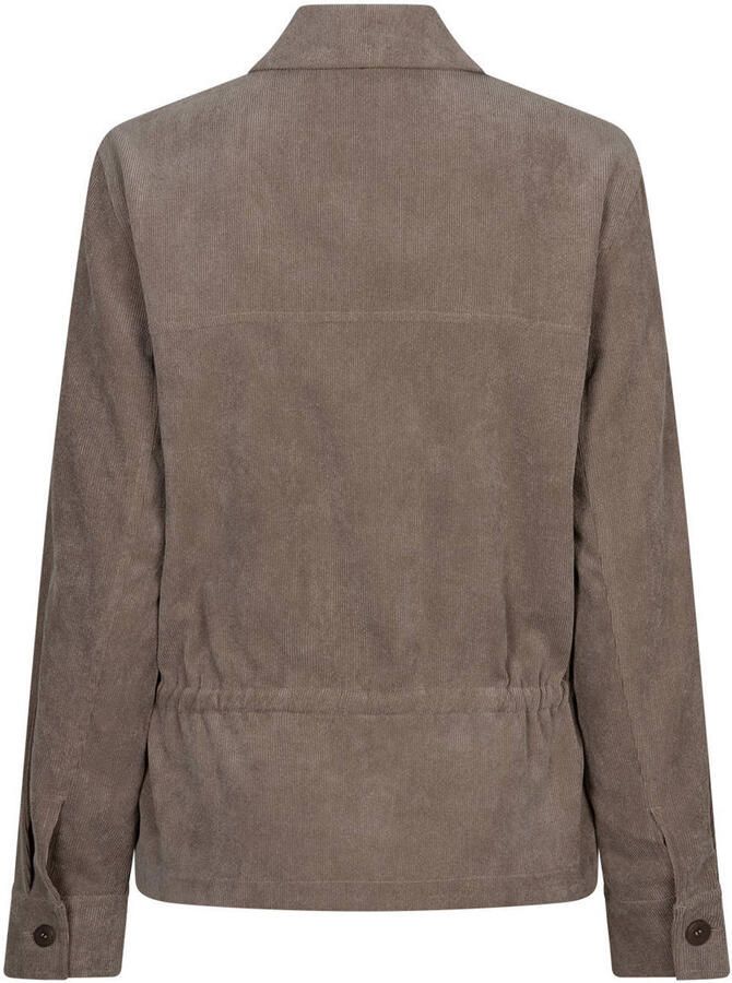 Red Button blouse taupe - Foto 2