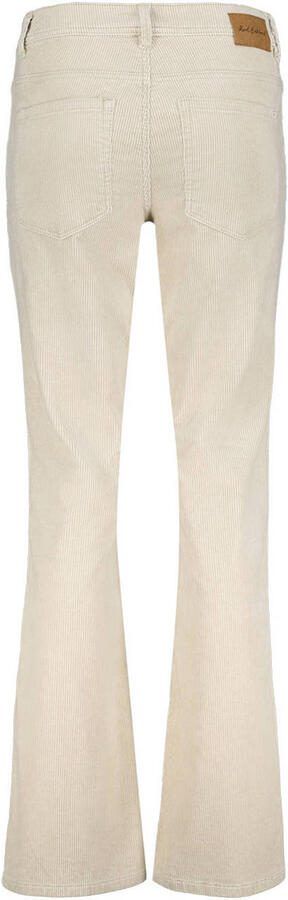 Red Button corduroy flared high waist flared broek beige - Foto 2