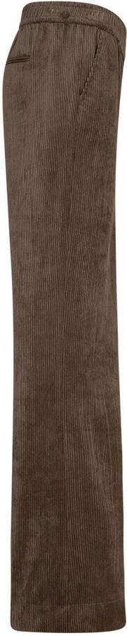 Red Button corduroy wide leg palazzo broek mud - Foto 2